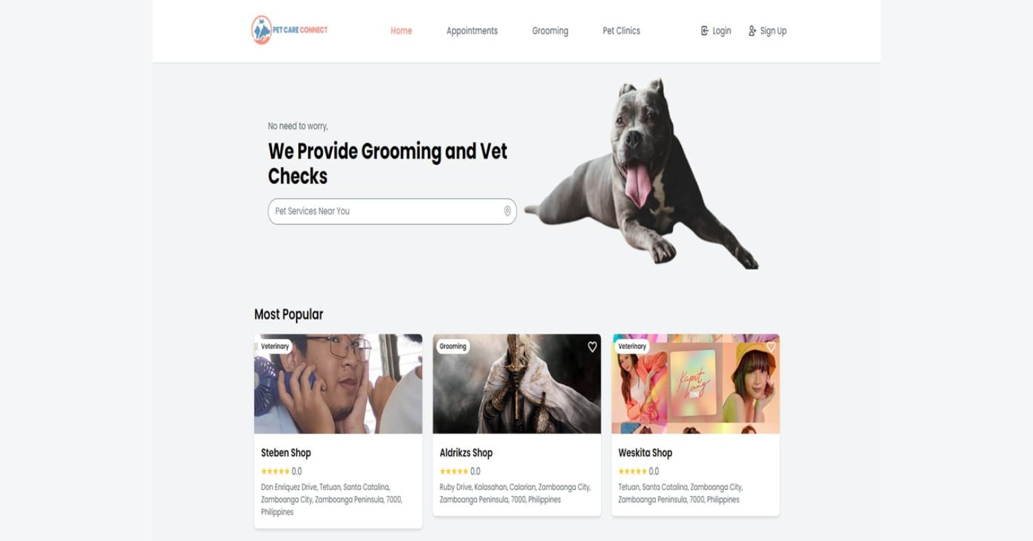 Pet Care Connect System