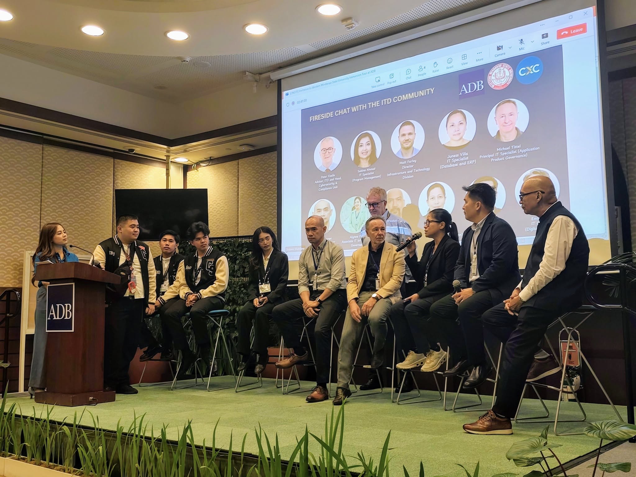 ADB Infrastructure and Technology Division Fireside Chat