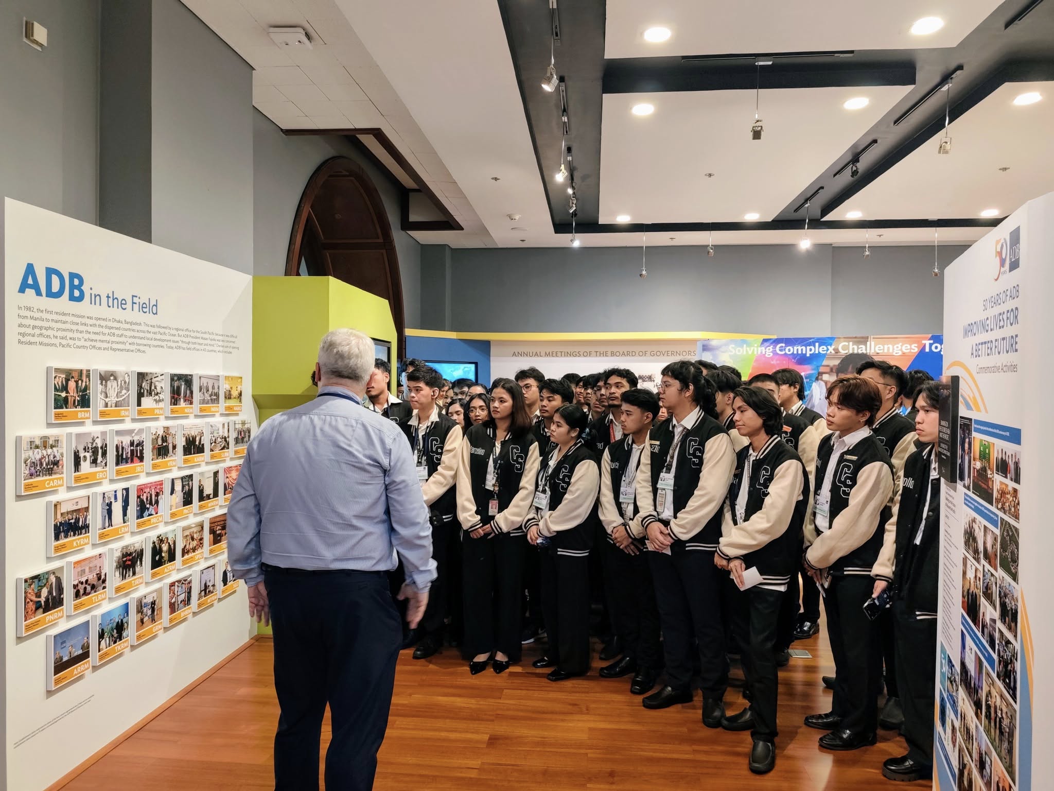 ADB facilities tour and workplace culture presentation