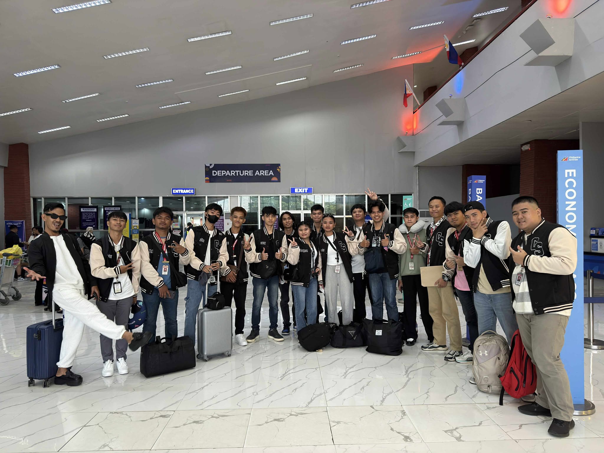 Final group photos at DJM Dormitory and departure moments