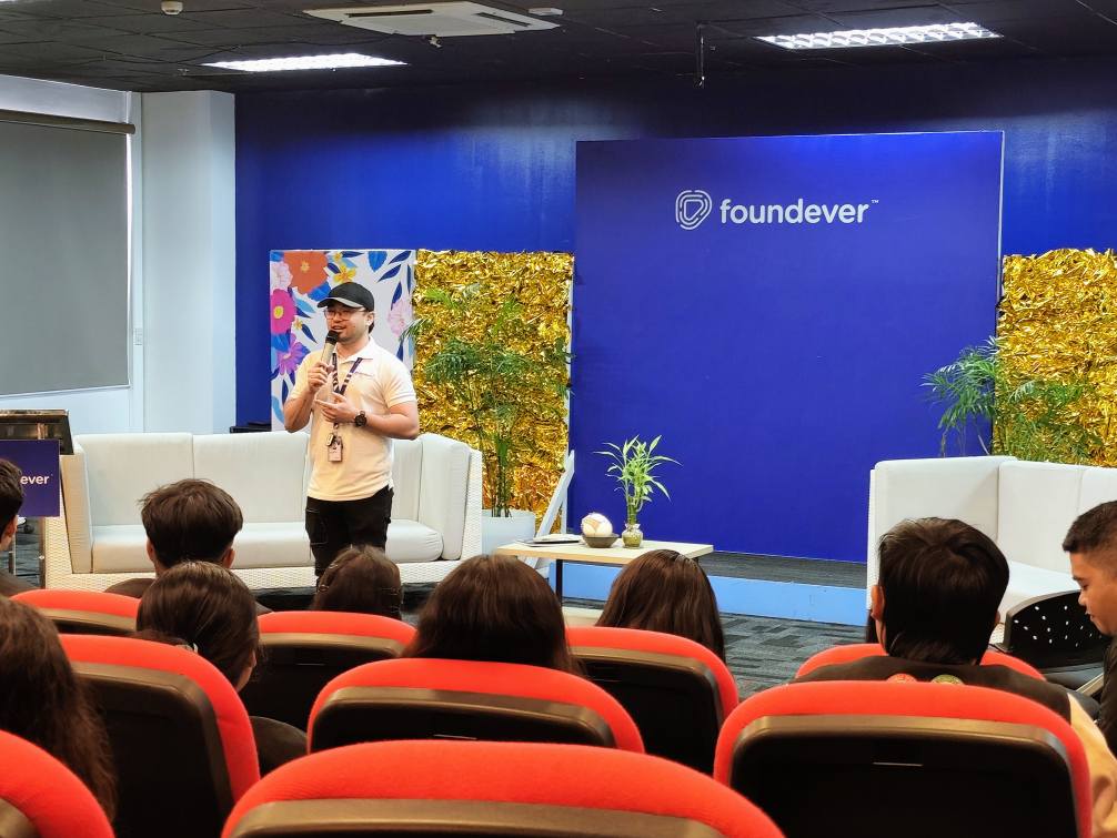Foundever Philippines office visit and team presentation