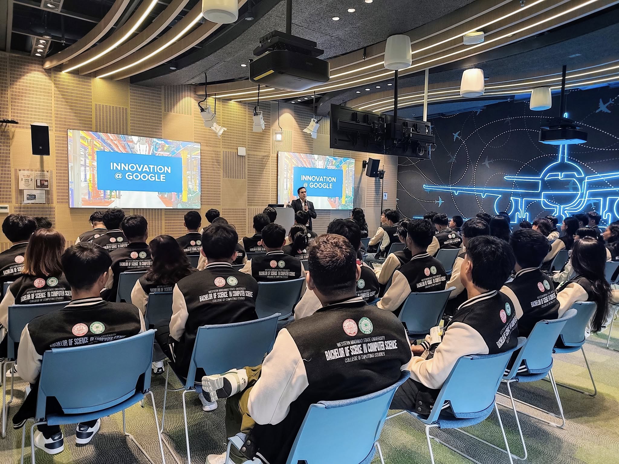 Google Philippines office tour and tech trends presentation