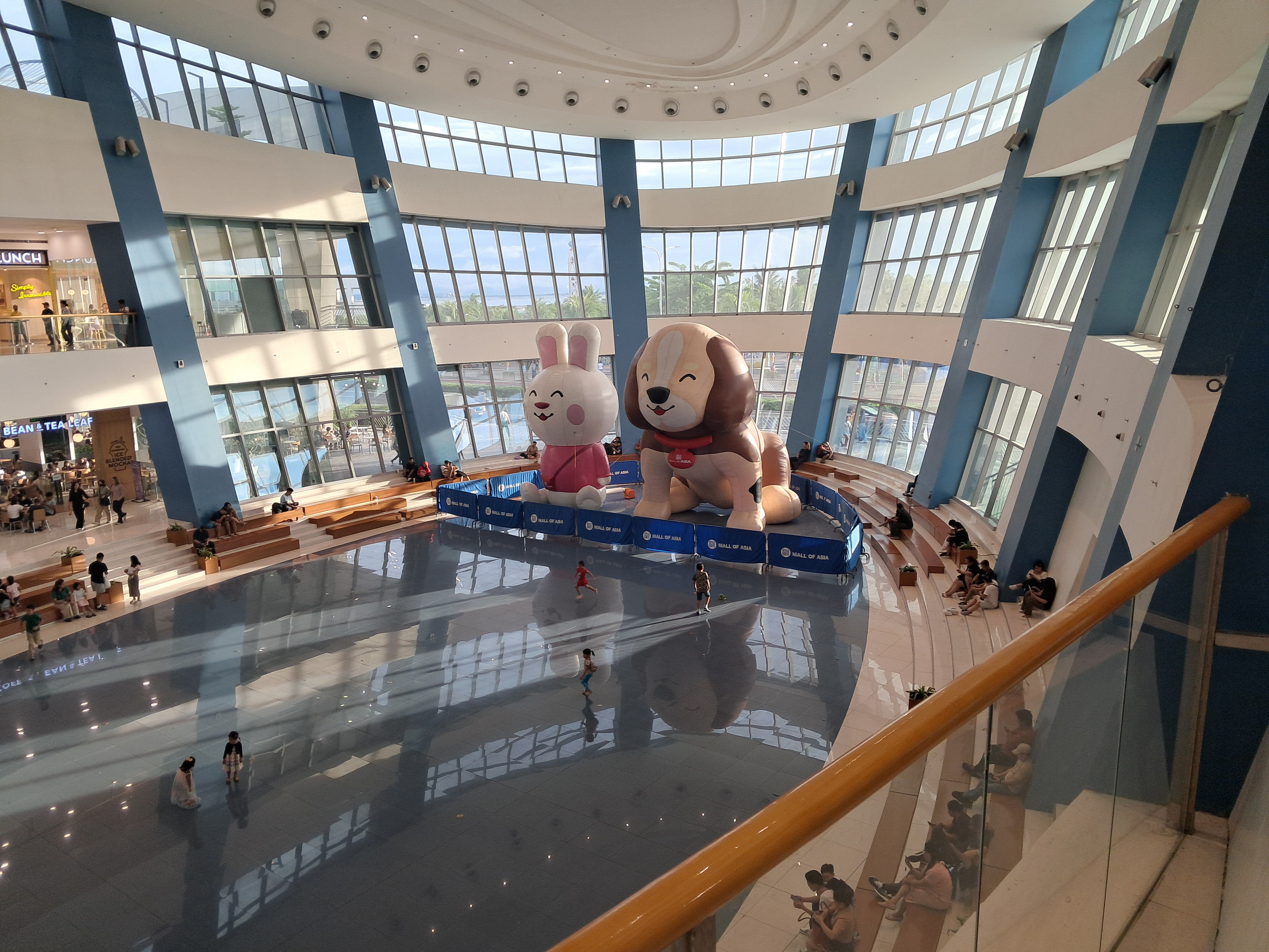 Group exploration at SM Mall of Asia