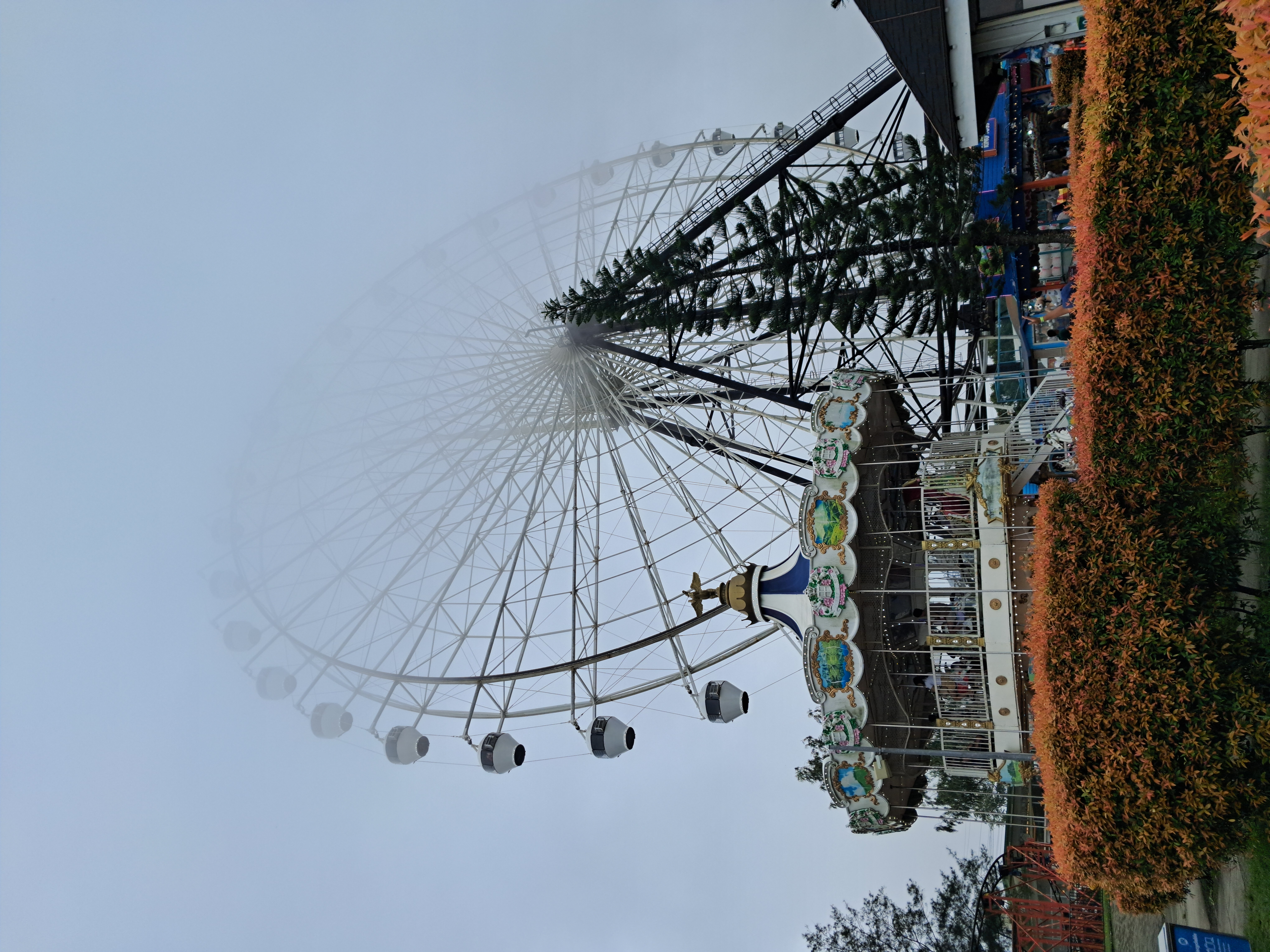 Sky Ranch Viking ride and amusement park thrills with batch mates