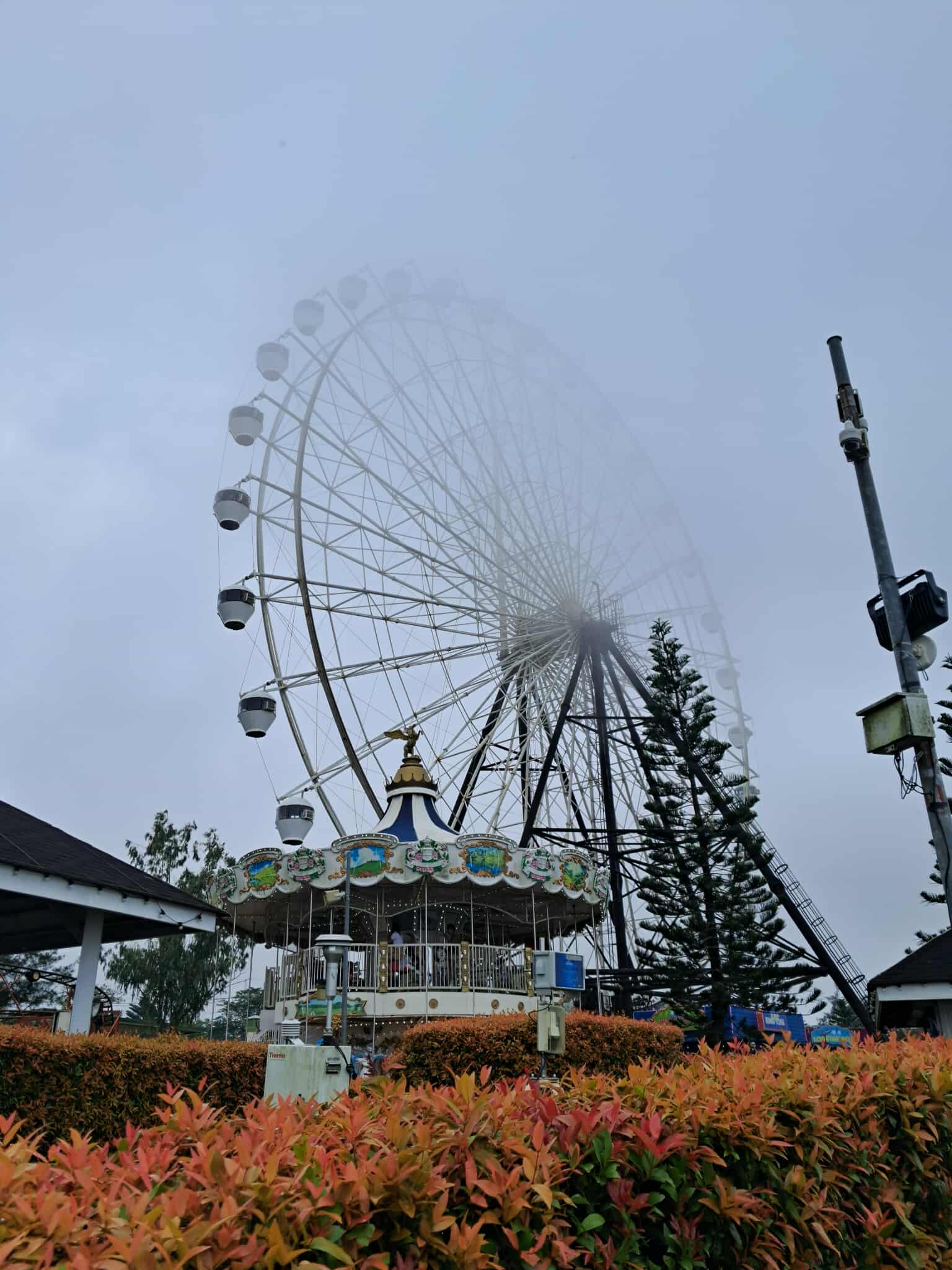 People's Park in the Sky Taal Lake views and Sky Ranch amusement rides