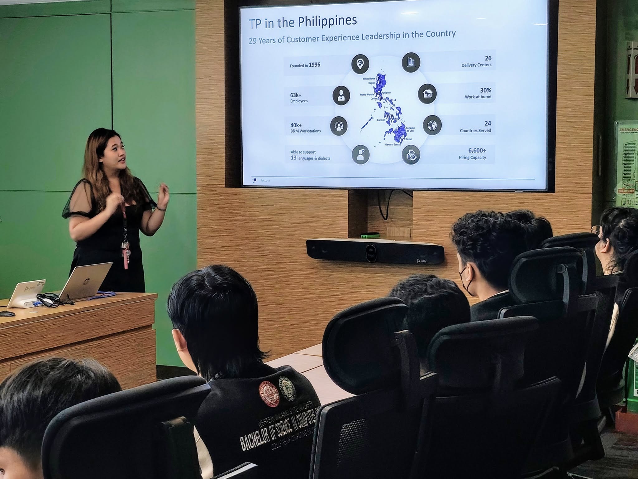 Teleperformance Philippines presentation by Ms. Beatrice Grace Bonjibod